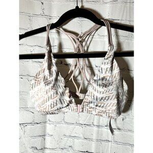 VICTORIA SPORT‎ LADIES PADDED FRONT CLOSE SPORTS BRA (S) EUC G-159